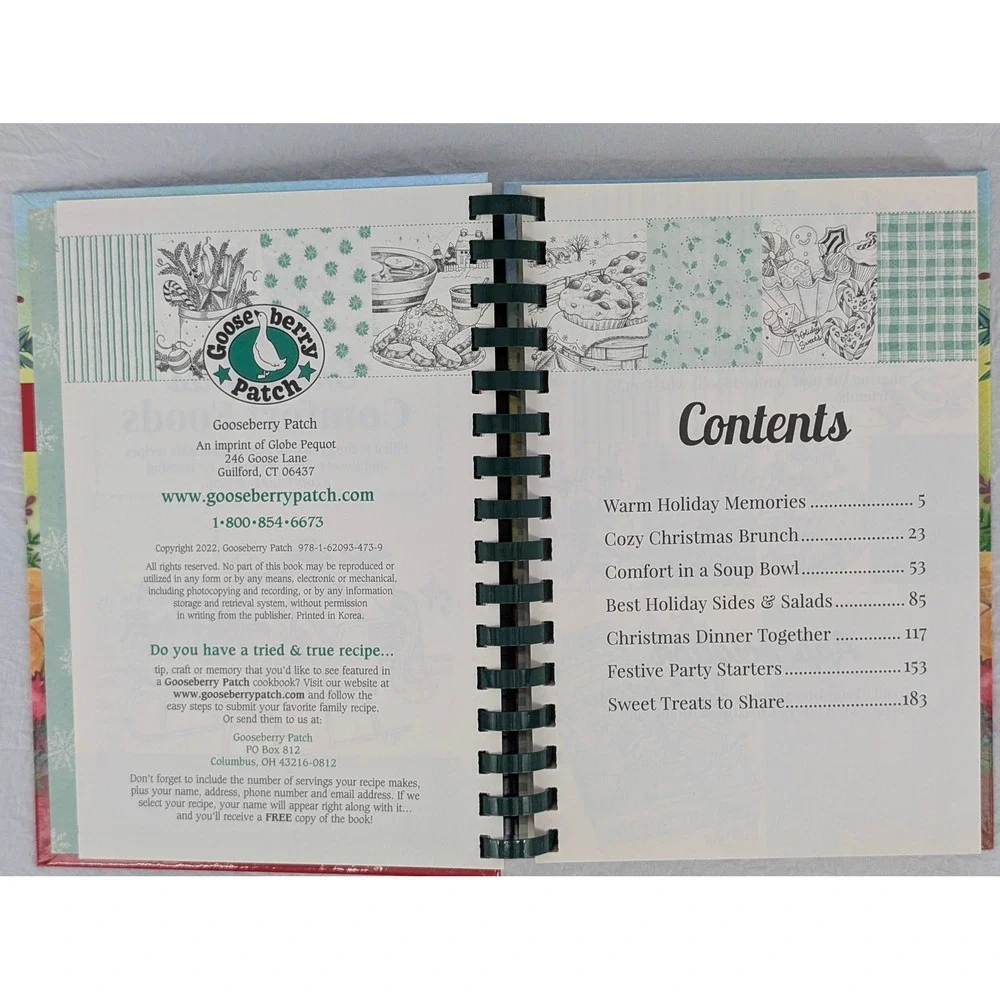 Gooseberry Patch Christmas Comfort Foods Cookbook‎ Recipes Holiday Baking 2022